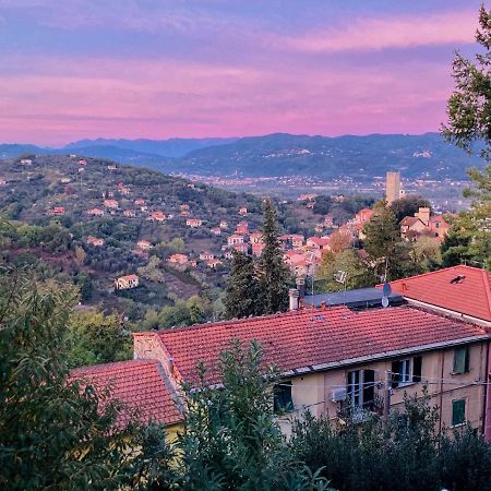 La Casa Rossa Arcola Con Vista Villa Buitenkant foto