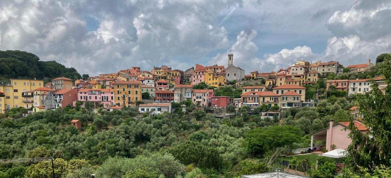 La Casa Rossa Arcola Con Vista Villa Buitenkant foto
