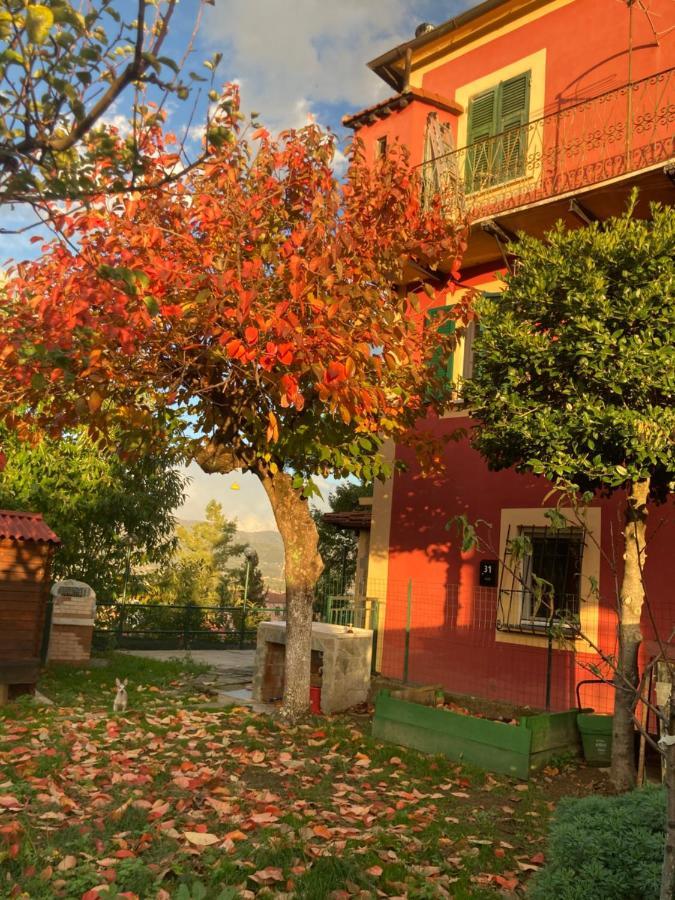 La Casa Rossa Arcola Con Vista Villa Buitenkant foto