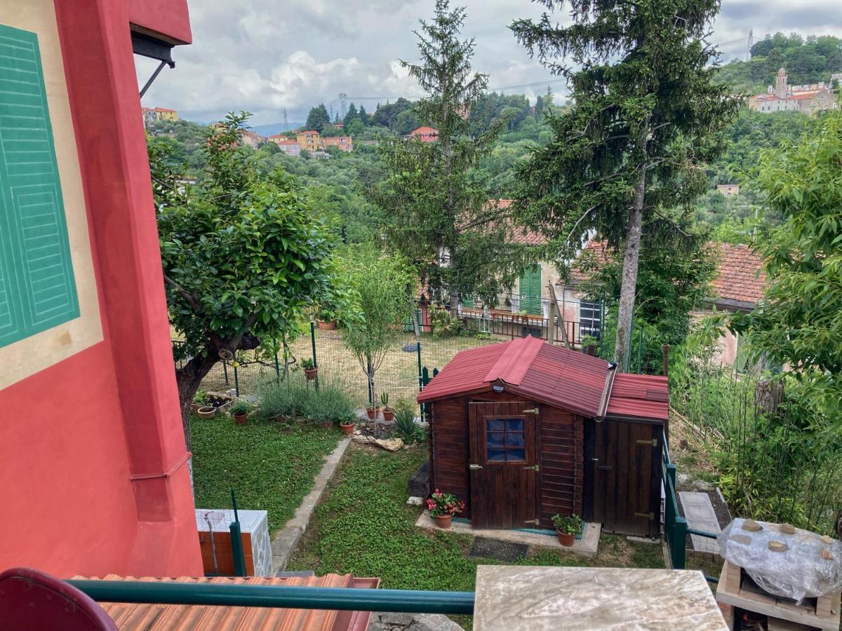 La Casa Rossa Arcola Con Vista Villa Buitenkant foto