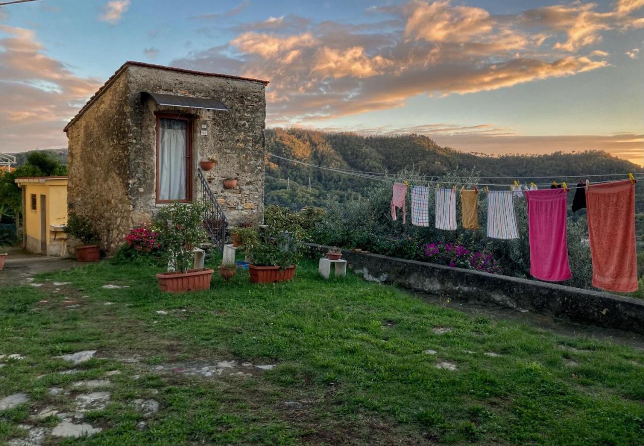 La Casa Rossa Arcola Con Vista Villa Buitenkant foto