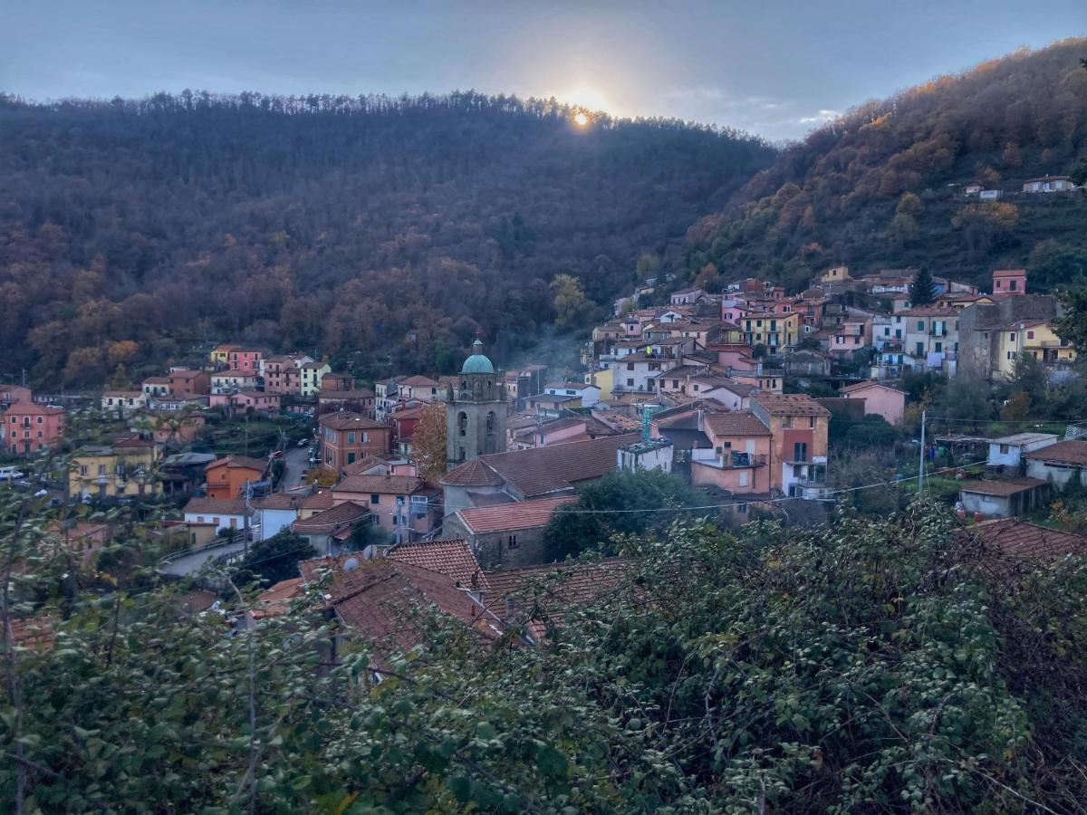 La Casa Rossa Arcola Con Vista Villa Buitenkant foto