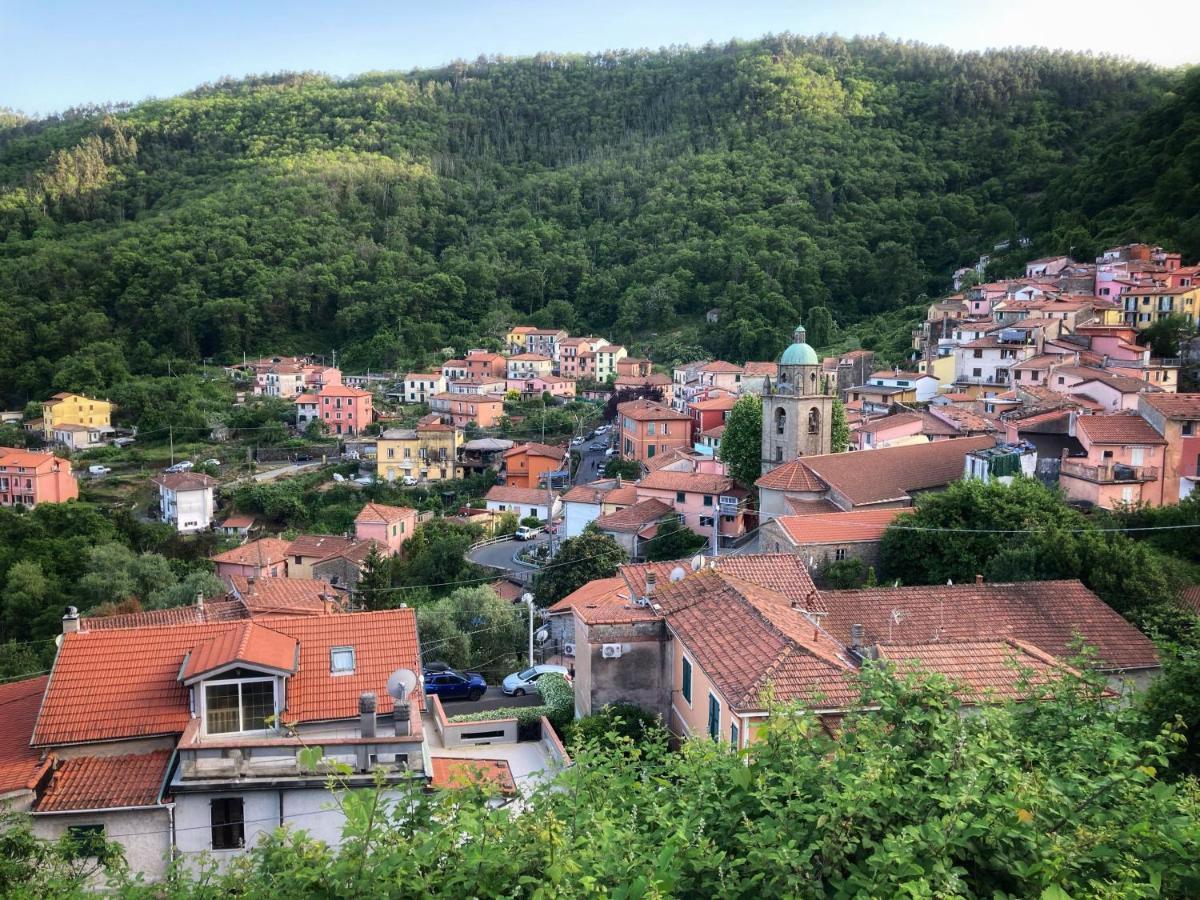 La Casa Rossa Arcola Con Vista Villa Buitenkant foto