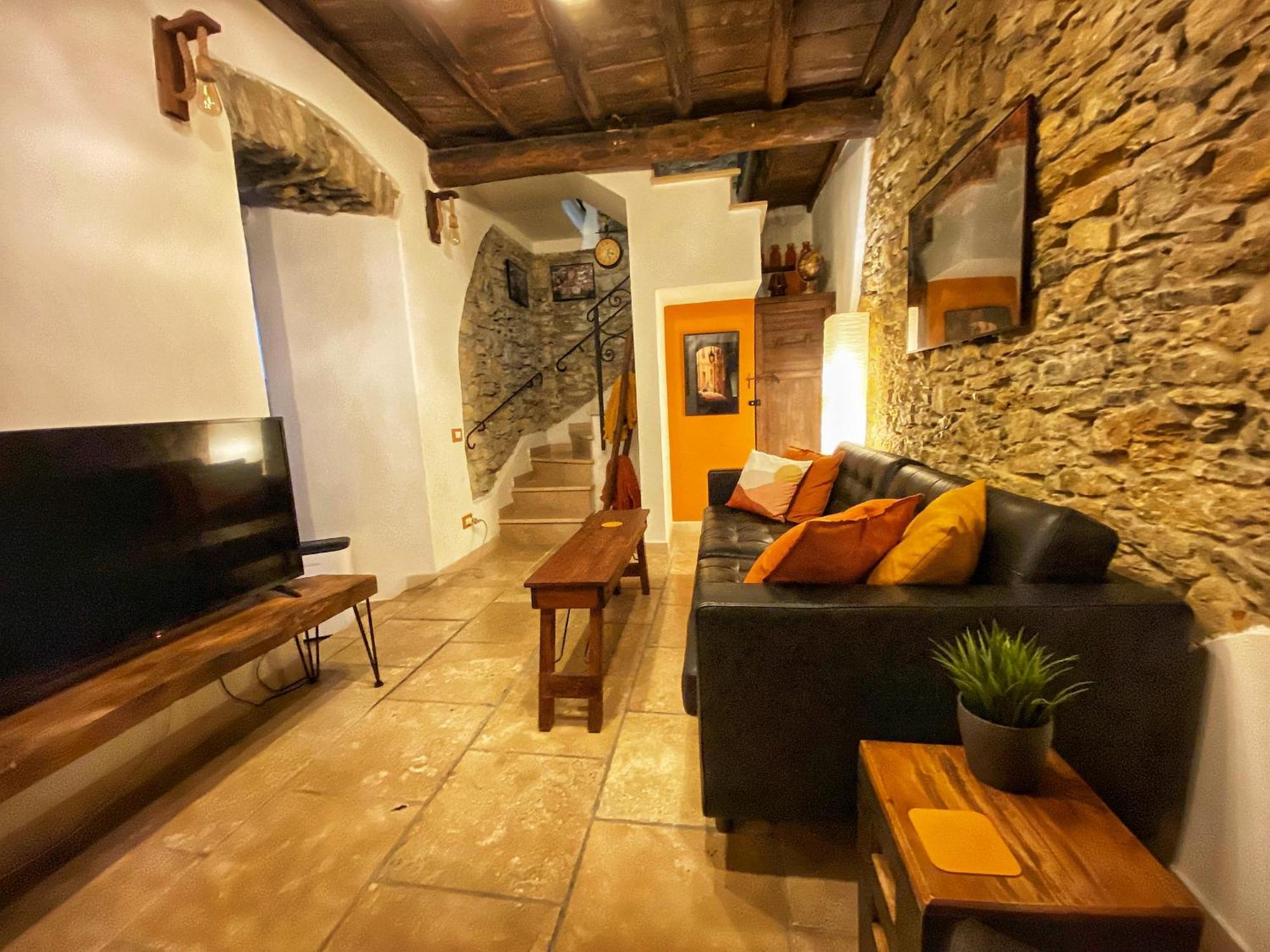 La Casa Rossa Arcola Con Vista Villa Buitenkant foto