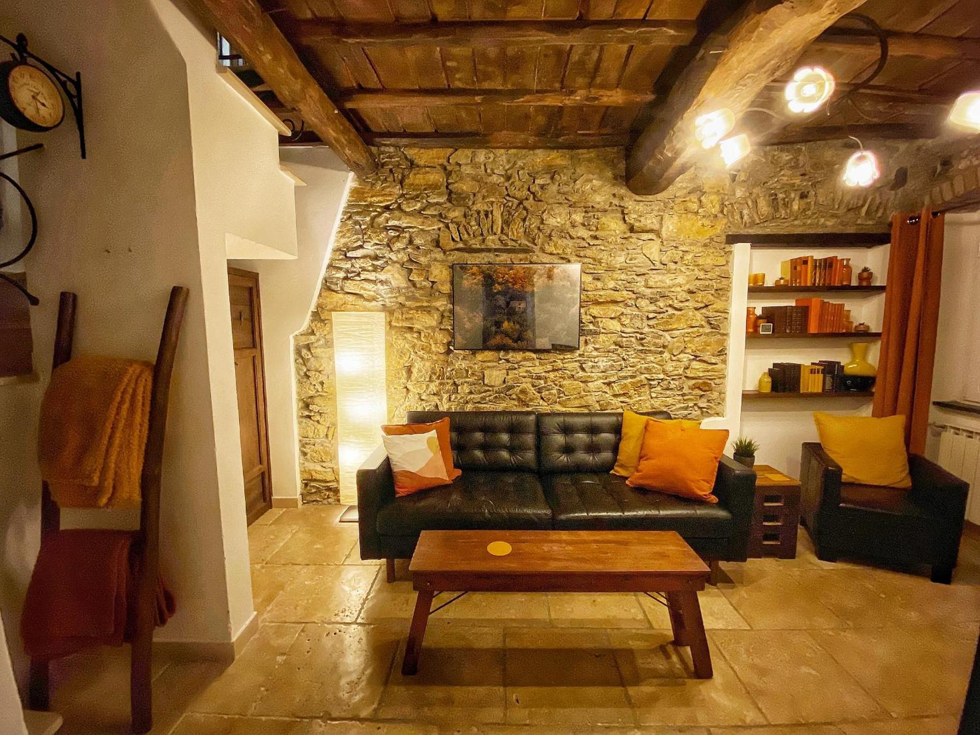 La Casa Rossa Arcola Con Vista Villa Buitenkant foto