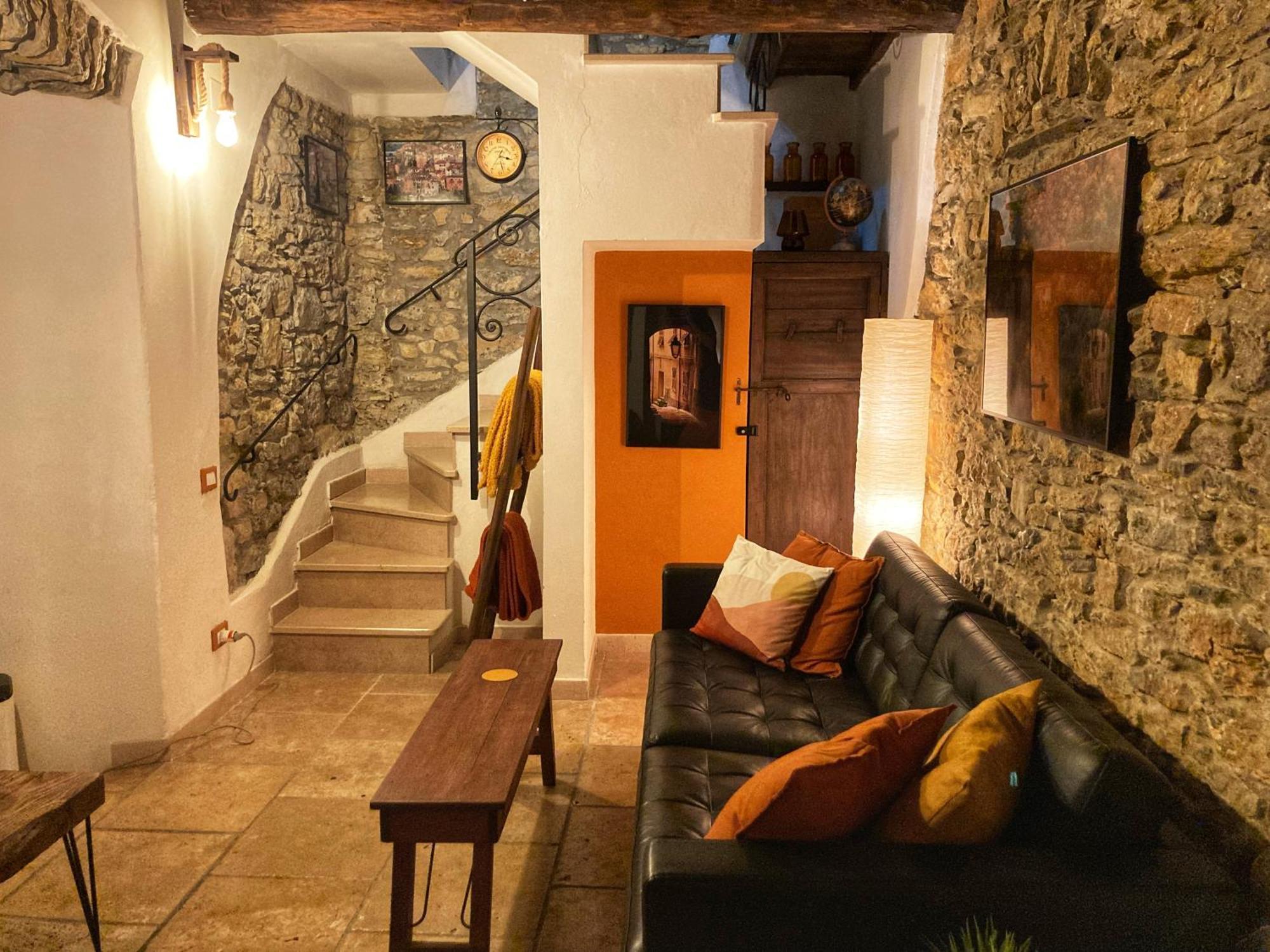 La Casa Rossa Arcola Con Vista Villa Buitenkant foto
